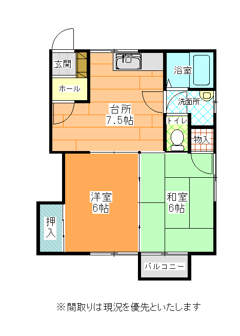 双葉栴檀荘Ｄ棟   101